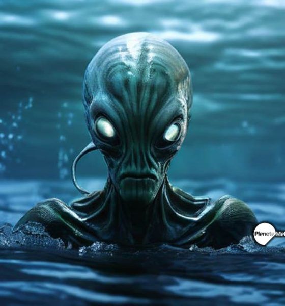 ovni no oceano