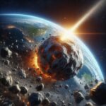 Asteroid Hitting Earth